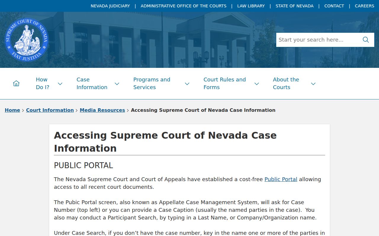 Nevada appellate search guide for Lincoln County criminal court cases